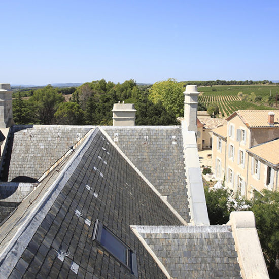 Domaine Château Les Carrasses - Vue toitures